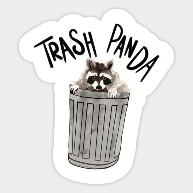 Trash Panda Sticker by NowTheWeather